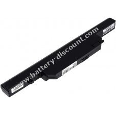Battery for Clevo type W650BAT-6