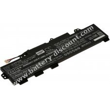 Battery for Laptop HP ZBook 15u