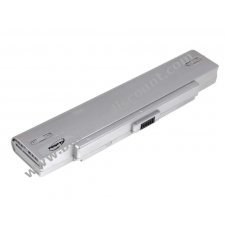 Battery for Sony VAIO VGN-N11H/W 4400mAh silver