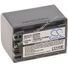 Battery for Sony DCR-DVD205E 1360mAh