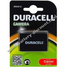 Duracell Battery for Canon type LP-E12