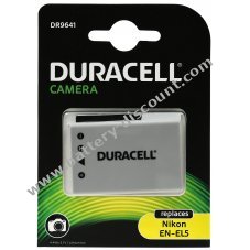 Duracell Battery for digital camera Nikon Coolpix S10 / Type EN-EL5