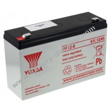 YUASA Lead acid battery NP12-6 Vds