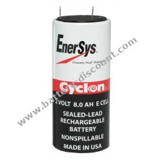 Enersys / Hawker Lead battery, lead cell E Cyclon 0850-0004 2V 8.0Ah