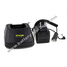 Charger for battery for 2-way radio Motorola HT1500