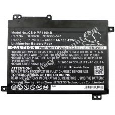 Battery for Laptop HP Pavilion 11M-AD013DX