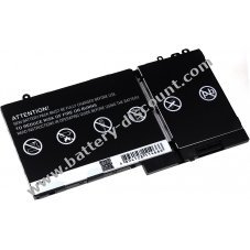 Battery for Dell Latitude 12 5000 / type 09P402