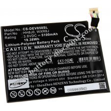 Battery for Tablet Dell Venue 8 Pro 5855 / Type 0HH8J0