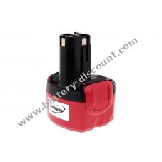 Rechargeable battery for Bosch drill and screwdriver GSR 9,6VE-2 NiMH O-Pack 1500mAh