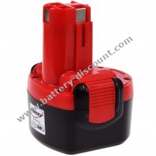 Rechargeable battery for Bosch drill and screwdriver GSR 9,6VE-2 NiMH O-Pack 1500mAh