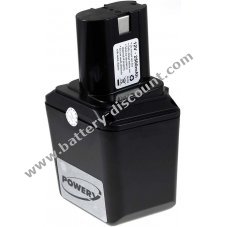 Battery for Bosch cordless drill GBM 12VESP NiMH tuber-shaped battery