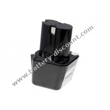 Battery for Bosch cordless drill GBM 12VES NiMH tuber-shaped battery