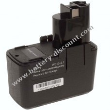 Battery for Bosch drilling nut runner GSR 12VPE-2 with pistol grasp NiMH