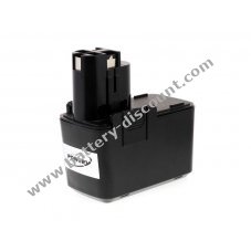 Rechargeable battery for Bosch drill and screwdriver GSR 12VPE-2 m.Pistolengr. NiMH 1500mAh