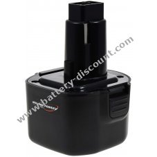 Rechargeable battery for Black & Decker drill and screwdriver KC96CE 3000mAh NiMH