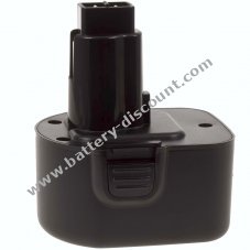 Battery for Black & Decker percussion drill HP122K