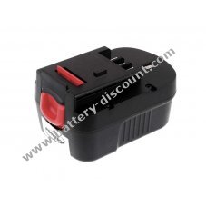 Battery for Black & Decker drill and screwdriver HP146F2K 2000mAh