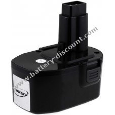 Battery for Black & Decker cordless hedge trimmer GTC510 3000mAh NiMH jap. cells