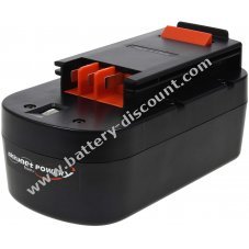 Battery for Black & Decker cordless drill & driver CD18CA NiMH