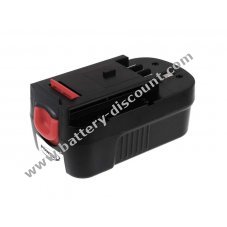 Battery for Black & Decker percussion drill and screwdriver XTC18BK 2000mAh
