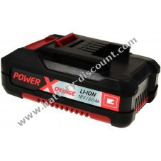 Einhell battery Power X-Change Li-ion 18V 2,0Ah for Power X-Change devices original
