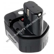 Battery for Hitachi Cordless Impact Wrench WH 12DAF 2500mAh NiMH