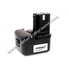 Battery for Hitachi impact screw driver WH 12DAF 2000mAh NiMH