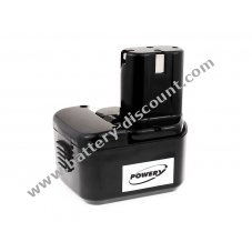 Battery for Hitachi angle drill driver DN 12DY 2000mAh NiMH