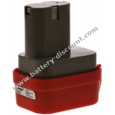 Battery for Makita Cordless drill driver (angle) 6704DW 3000mAh