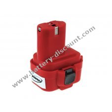 Battery for Makita angle drill DA392DWD NiMH 3000mAh