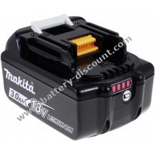 Rechargeable battery for power tools Makita Rechargeable battery block BJV180 3000mAh with LED Original