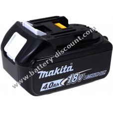Battery for Makita block battery BSS610 4000mAh original