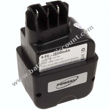 Battery for metabo cordless drill & driver A BE 9,6/ 2RT
