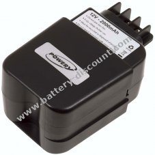 Battery for metabo cordless drill & driver BE AT112/2R+L flat electr. contacts)