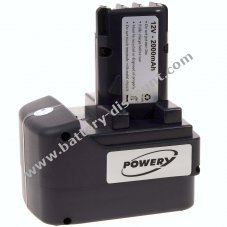 Battery for metabo cordless drill driver BST12 impulse