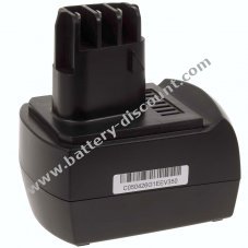 Battery for Metabo drill and screwdriver BZ 12 SP 2000mAh