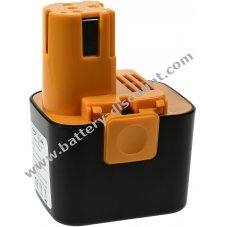 Battery for Panasonic cartouche pistol EY3654CQ 3000mAh NiMH