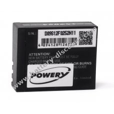 Battery for action camera Activeon type ACA01RB