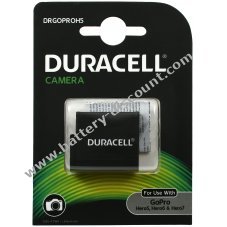 Duracell Battery suitable for Action Cam GoPro Hero 5 / GoPro Hero 6