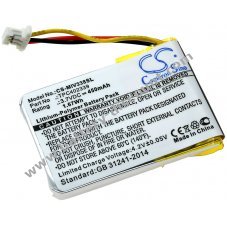 Battery for crash/car camera Mio Mivue 338 / type TPC402339