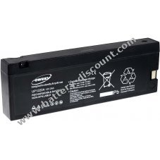 Powery lead-gel Battery for Panasonic type VW-VBF10E