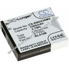 Battery compatible with Rollei type RL410B