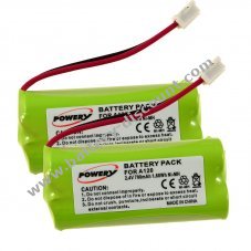 2x battery for cordless phone Siemens gigaset A245, A265, A160