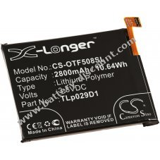 Battery for mobile phone, smartphone Alcatel 5