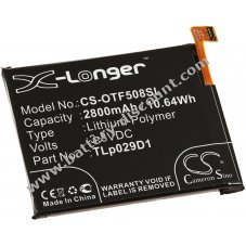 Battery for mobile phone, smartphone Alcatel OT-5034, OT-5052D, OT-5086D