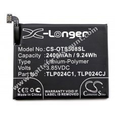 Battery for smartphone Alcatel type TLP024CJ