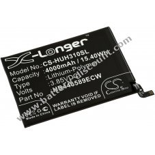Battery compatible with Huawei type HB446589ECW