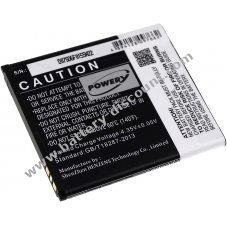 Battery for Wiko 9261 / type Birdy