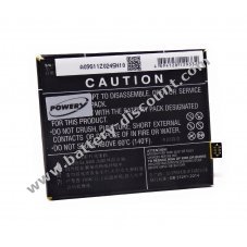 Battery for smartphone OnePlus 5 / A5000 / type BLP637