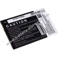 Battery for Prestigio MultiPhone 3400 Duo / type PAP3400 DUO